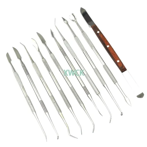 Spatula  Stainless Steel Versatile Teeth Wax Carving  Dental Instrument - Image 3