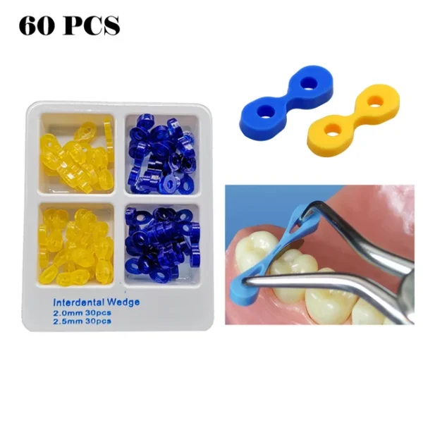 Dental Elastic Rubber Fixing Wedges - Image 5