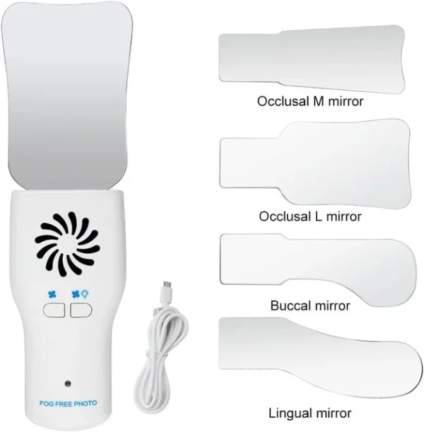 Dental Automatic Anti-fog Mirror for Oral Photography