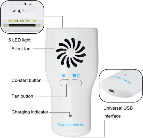 Dental Automatic Anti-fog Mirror for Oral Photography - Image 2