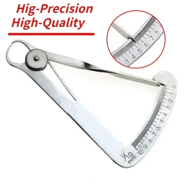 Dental thickness caliper