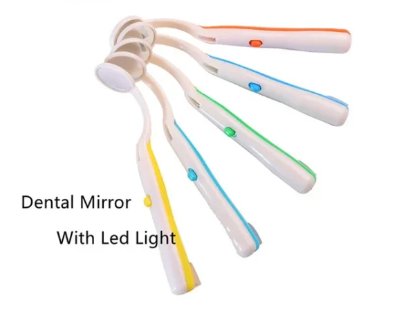 Dental Mirror with Super Bright Light and Anti Fog