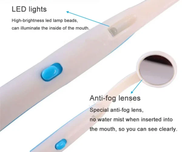 Dental Mirror with Super Bright Light and Anti Fog - Image 6