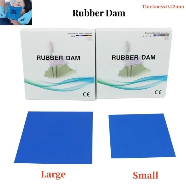 Dental Rubber Dam Sheet Natural Latex Rubber - Image 2