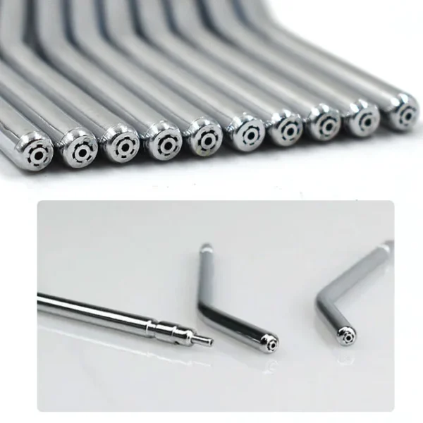 Stainless Steel Nozzles Tips Tube for Dental Triple 3 Way Syringe Air Water Spray - Image 2