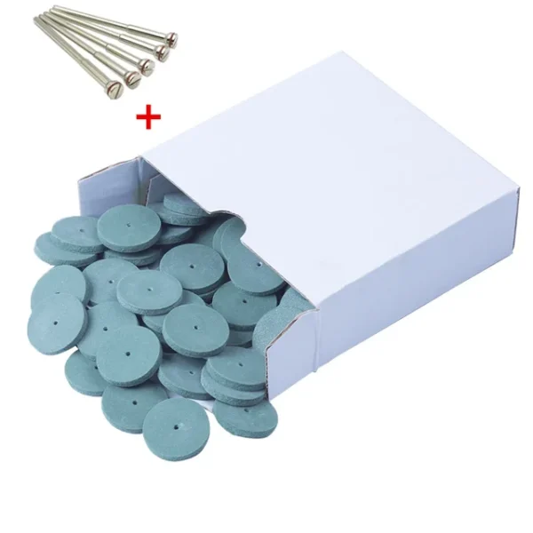 Dental Polishing Wheels Burs Silicone Rubber Polishing - Image 3