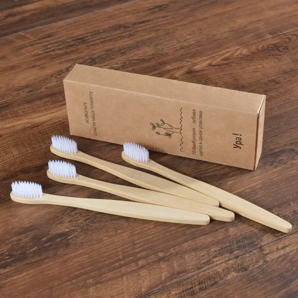 Dental Toothbrush Natural Bamboo - Image 12