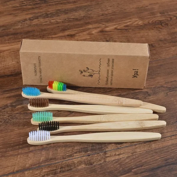 Dental Toothbrush Natural Bamboo - Image 9