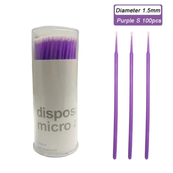 Dental Disposable Micro Brushes Bottle - Image 8