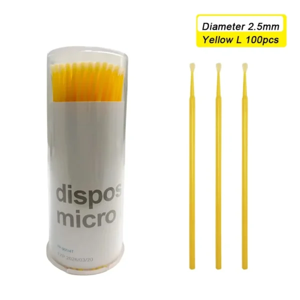 Dental Disposable Micro Brushes Bottle - Image 6